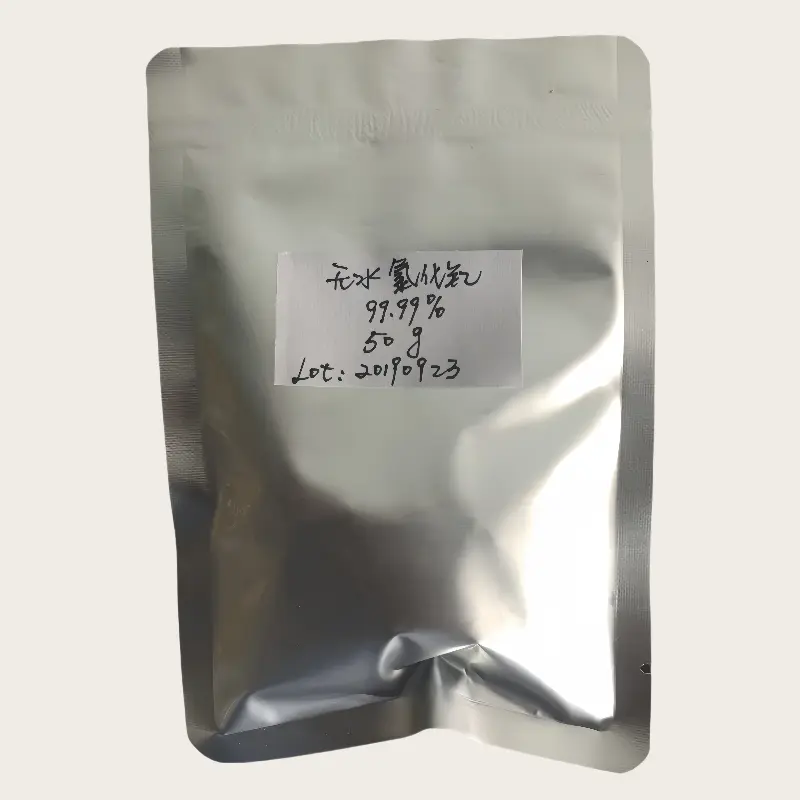 Yttrium Chloride Anhydrous YCl3 CAS 10361-92-9 For Chemical Reagent