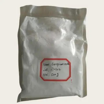 High Purity 99.999% Europium Oxide Eu2O3 CAS 1308-96-9 For Color TV Phosphor