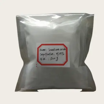 High Purity 99.999% Scandium Oxide Sc2O3 CAS 12060-08-1 For Evaporation Material