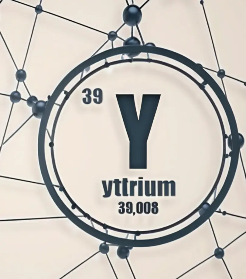 Development and application of rare earth metal Yttrium